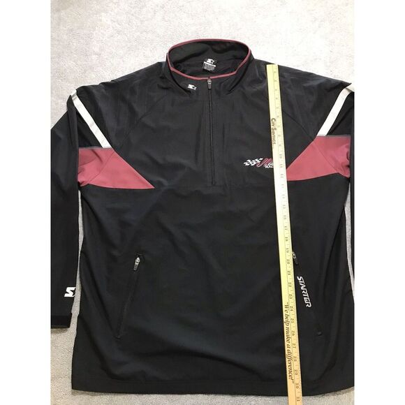 Nascar Joe Gibbs Racing Starter‎ 1/4 Zip 2XL Pullover Long Sleeve Jacket Shirt - Picture 9 of 14